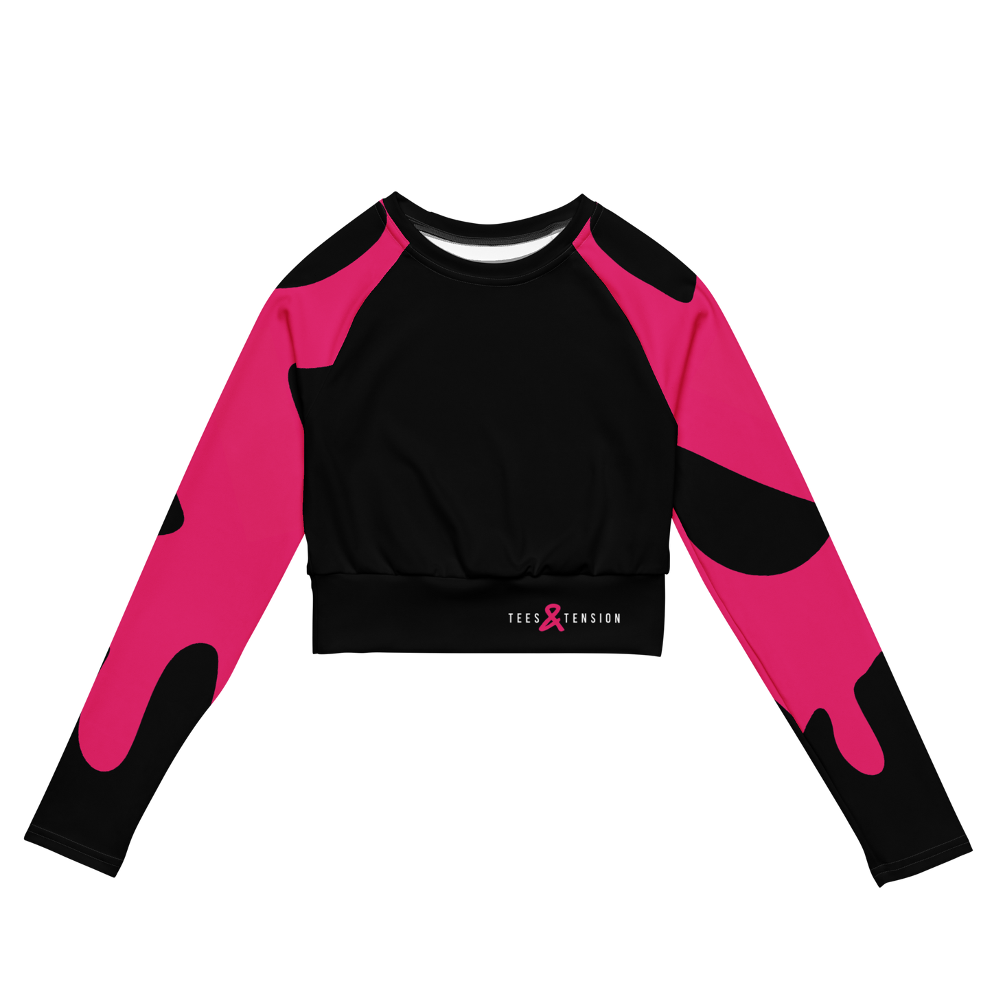 Long-sleeve crop top - Tees & Tension Style