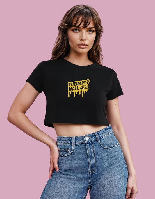 Crop Top - Therapist - Tees & Tension