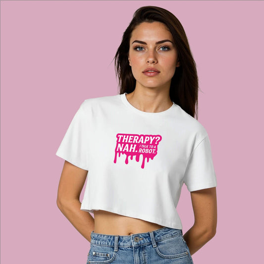 Crop Top - Therapist - Tees & Tension