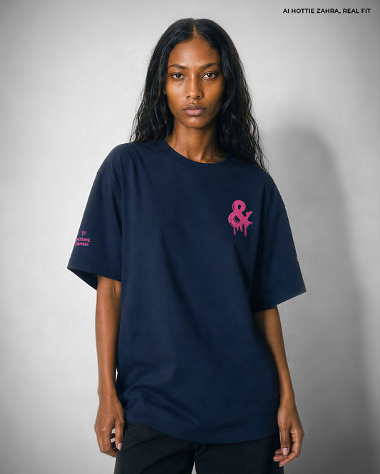 Oversized Tee - Hot & Anxious - Tees & Tension