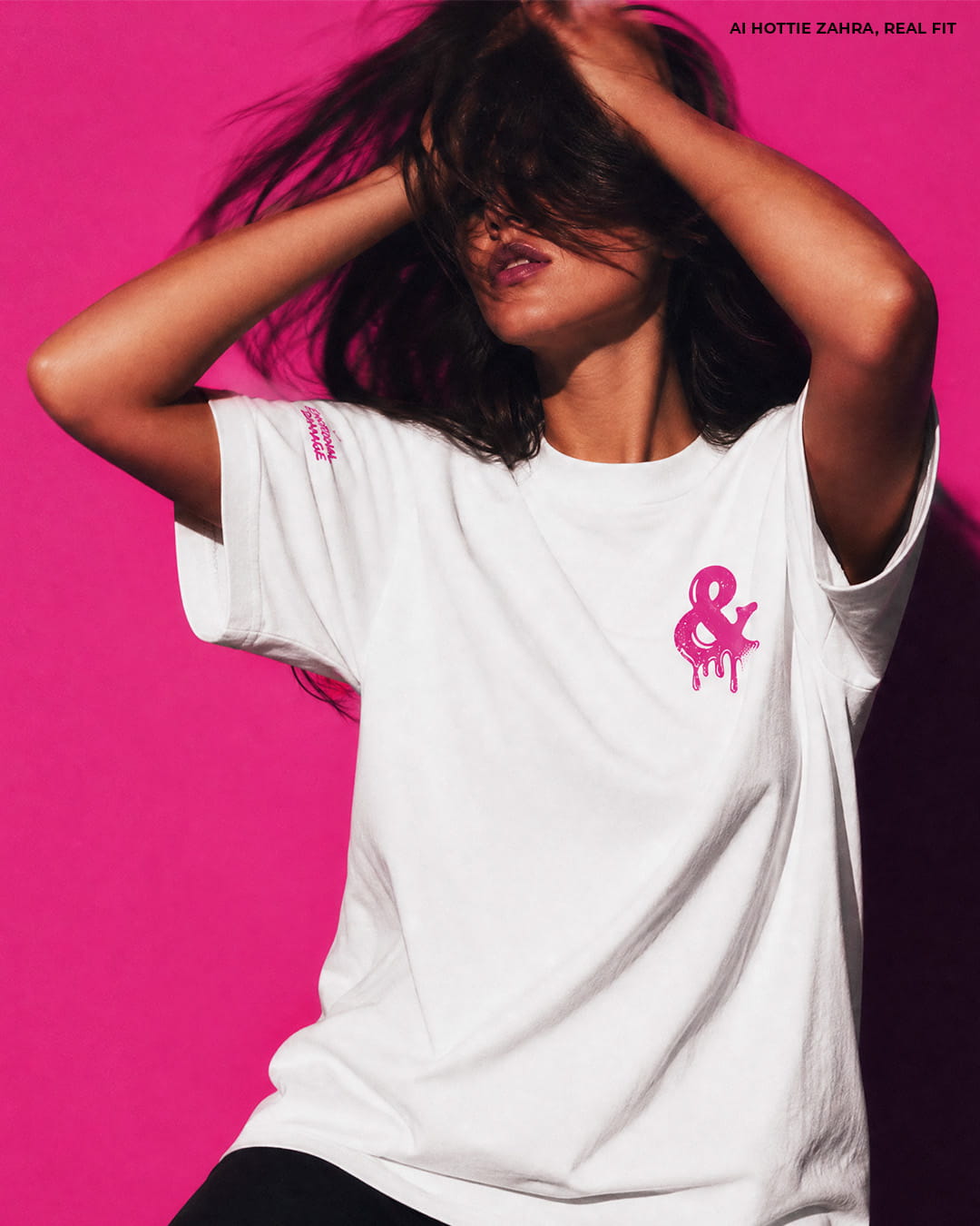 Oversized Tee - Hot & Anxious