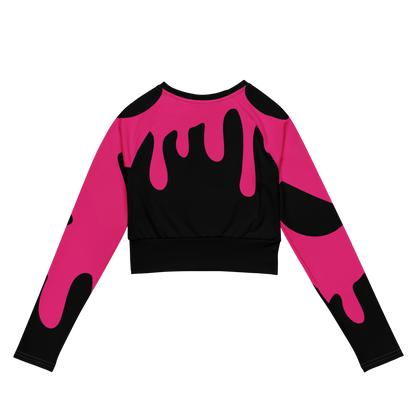 Long-sleeve crop top - Tees & Tension Style