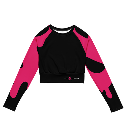 Long-sleeve crop top - Tees & Tension Style